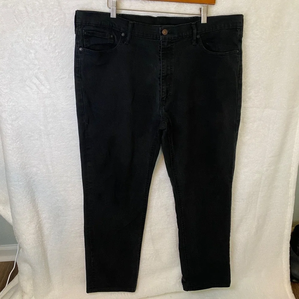 Levis 541 Mens 40 x 32 Black denim Jeans‎ Straight leg